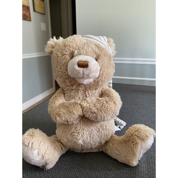 Baby Gund Goodnight Prayer Bear 14” Animated Plush Bear Toy Tested EUC - Picture 1 of 11